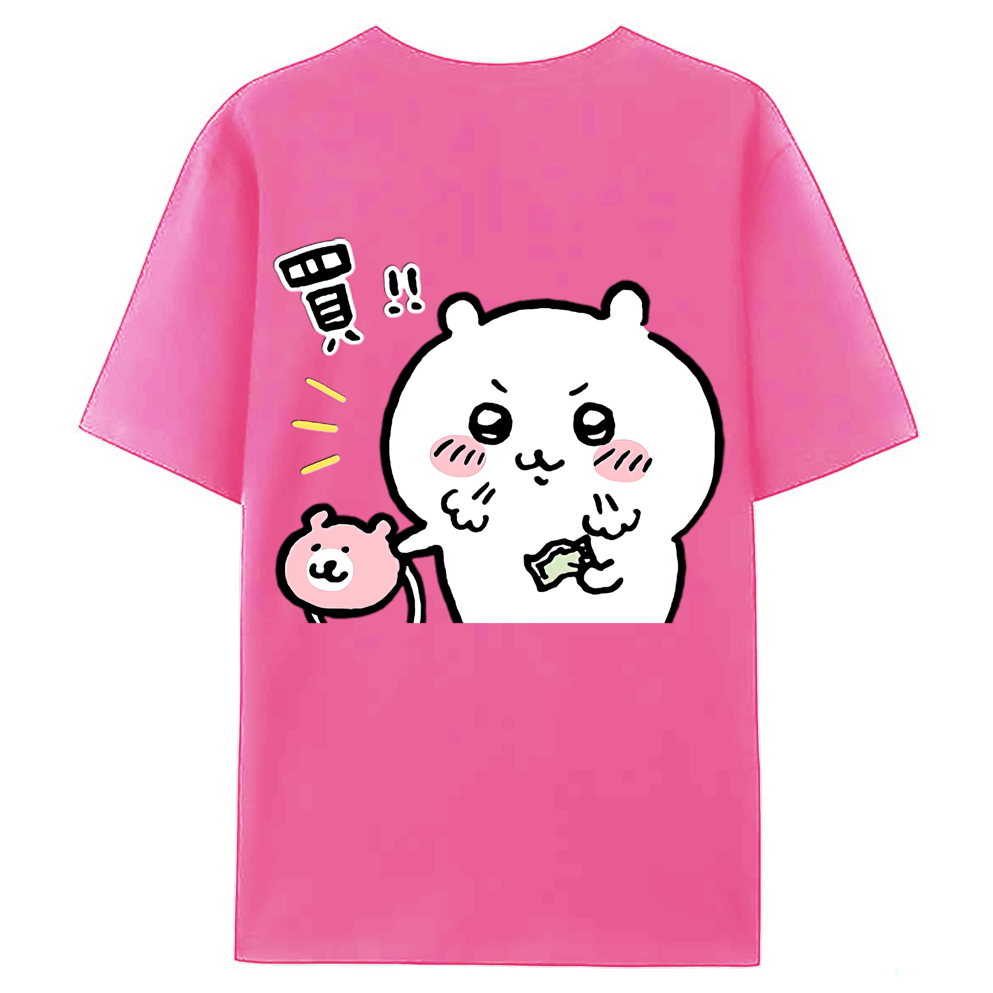 （画像用） ちいかわ ちいかわ Chii-kawa chiikawa レディース半袖Tシャツ(バックプリント)